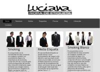 Sitio web de Ropa de Etiqueta Luciana