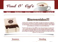 Sitio web de Vend O' Cafe