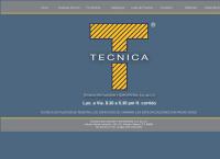 Sitio web de Tecnica en Fijacion y Soporteria SA de Cv
