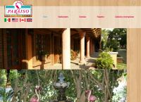 Sitio web de Suites Paraiso