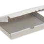 Caja en blanco para pizza