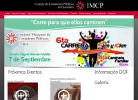 Sitio web de Colegio de Contadores Públicos de Querétaro A.c.