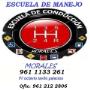 escuela de manejo morales