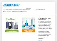 Sitio web de Tecni Dry de Mexico SA de Cv