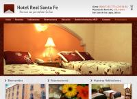 Sitio web de Hotel Real Santa Fe