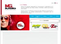 Sitio web de Mg Radio