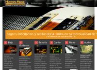 Sitio web de Hermes Music Education Center