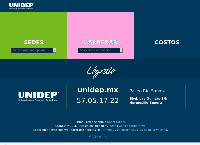Sitio web de Unidep