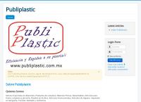 Sitio web de Publi Plastic