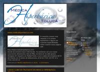 Sitio web de Medica Hiperbarica Toluca