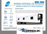 Sitio web de Blue Service