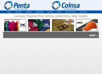 Sitio web de Coinsa Uniformes