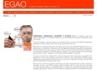 Sitio web de Enriquez, Gonzalez, Aguirre y Ochoa S.c.