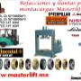 Llantas para montacargas Continental en Toluca
