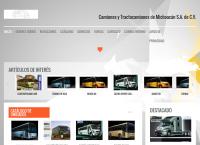 Sitio web de Camiones y Tractocamiones de Michoacan SA de Cv