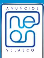 Anuncios Neon Velasco
