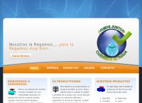 Sitio web de Agroriegos Asgom