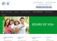 Sitio web de Alya 2 Seguros y Fianzas