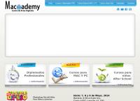Sitio web de Mac Ademy