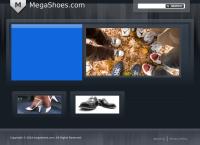 Sitio web de Mega Shoes