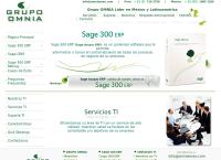 Sitio web de Grupo Omnia