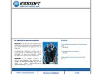 Sitio web de Indisoft