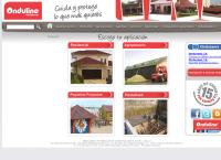 Sitio web de Onduline Materiales de Construccion S de rl de Cv