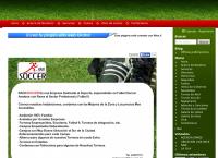 Sitio web de Rack Soccer