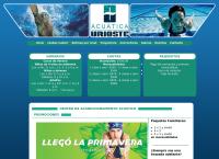 Sitio web de Acuatica Urioste