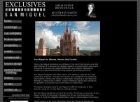 Sitio web de Exclusives San Miguel a Real Estate Brokerage