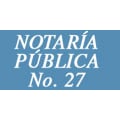 Notaría Pública No. 27