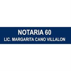 Notaría 60 Lic. Margarita Cano Villalón