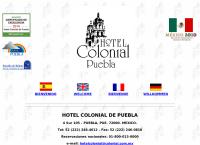 Sitio web de Hotel Colonial de Puebla, S.a. de C.v.