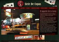 Sitio web de Siete de Copas Bar