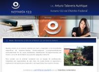 Sitio web de Notaría No. 122