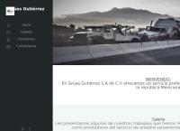Sitio web de Gruas Gutierrez