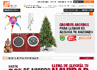 Sitio web de Home Depot Santiago Cuautlalpan
