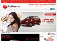 Sitio web de Ana Seguros