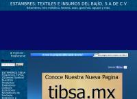 Sitio web de Textiles e Insumos Del Bajio SA de Cv