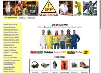 Sitio web de Epp Seguridad