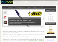 Sitio web de Oficcom Papeleria Oficina Computacion
