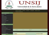 Sitio web de Universidad de la Sierra Juarez