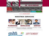 Sitio web de SCS Sistemas de Camaras de Seguridad