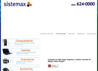 Sitio web de Sistemax, S.a. de C.v.