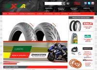 Sitio web de Mxbr Moto Parts SA de CV