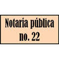 Notaría Pública No. 22
