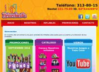Sitio web de Brincolandia