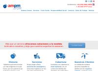 Sitio web de AM PM