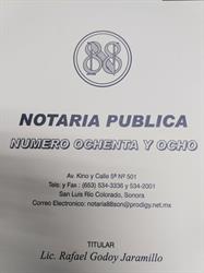 Notaria Pública No. 88