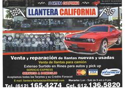 Llantera California
